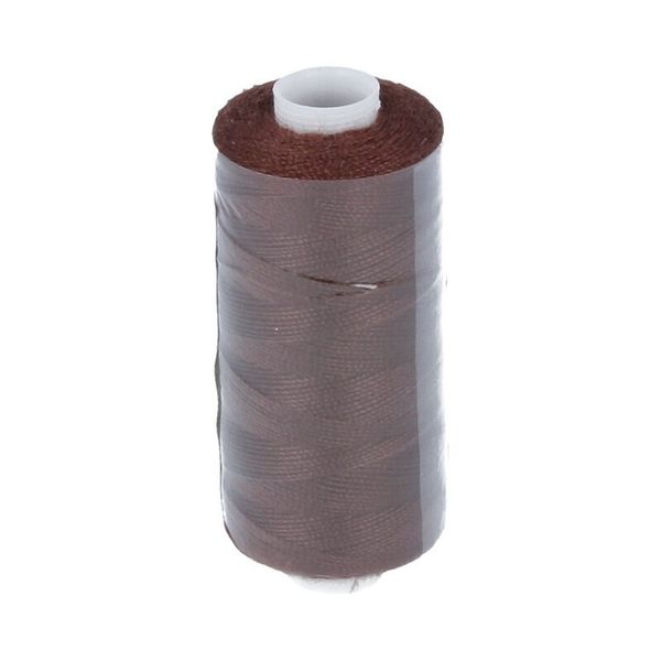 Нитки швейные джинсовые Gamma 20s/2, 183 м / 10 кат, 492 т.коричневый