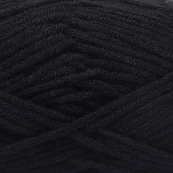 Пряжа Astra Premium (Астра Премиум) Молочный хлопок / уп.3 мот. по 50 г, 100 м, 18 черный