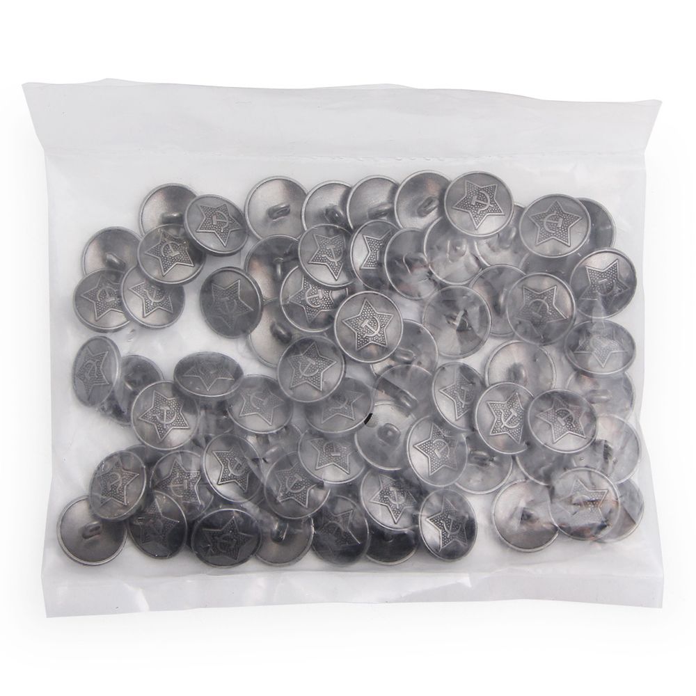 Пуговицы на ножке 24L (AS), 24 шт