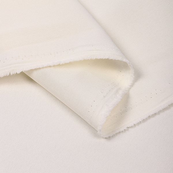 Габардин 150 г/м², 150 см / 50 метров, TBY.150102, цв.F102 молочный