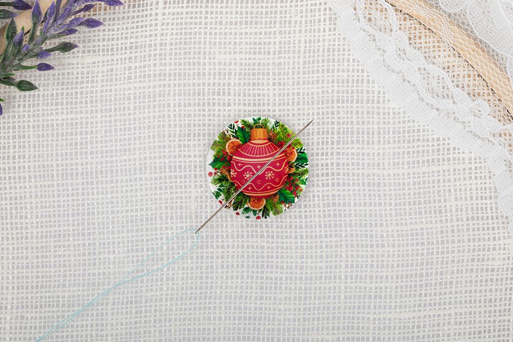 Игольница магнитная №43 Новогодняя игрушка, Gamma NEM