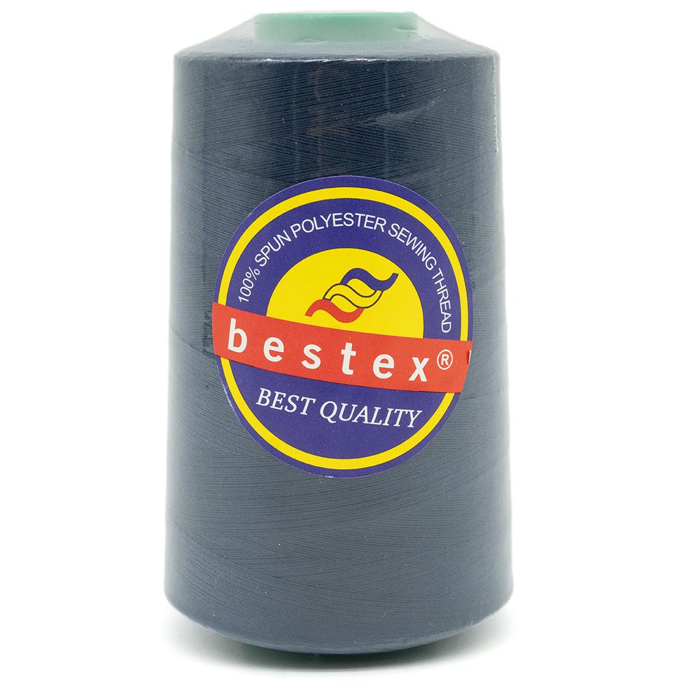 Нитки универсальные Bestex 40/2, 4570 м (5000 ярд) / 1 кат., 097 темный джинсовый