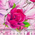 Ткань для пэчворка Peppy Прекрасные магнолии 50х55 см, 140±5 г/м², ПМ-22