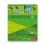 Тетрадь предметная Будь в движении A5+ 48 л. на скобе, 10 шт, клетка, Геометрия 48ТСК5 000117, Светоч