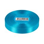 Лента атласная 1-сторонняя 12.0 мм / 33±2 метра, №504N(17-4436) бирюзово-голубой, Gamma