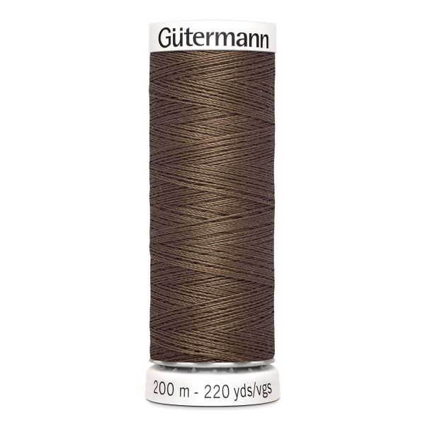 Нитки универсальные Gutermann Sew-all, 200м, 815 орех, 5 катушек