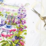 Набор для вышивания нитками Чудесная игла, Любимое местечко 21х27 см