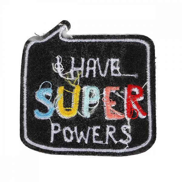 Термоаппликация 5.1х5 см, TBY.2435, уп.10 шт