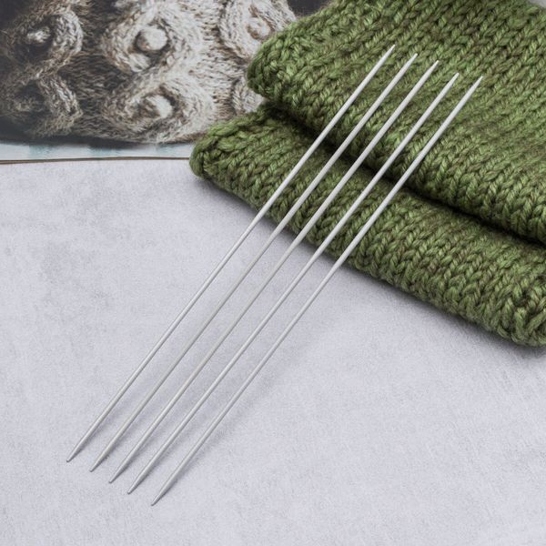 Спицы чулочные 2.0 мм / 20 см, тефлон, 5 шт, 20215