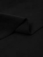 Флис 2-сторонний 190 г/м², 150 см / 2 метра, TBY-0059-322.2, цв.F322 черный