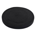 Резинка вязаная 20 мм, / 50 метров, черный, Gamma RV-20 BL