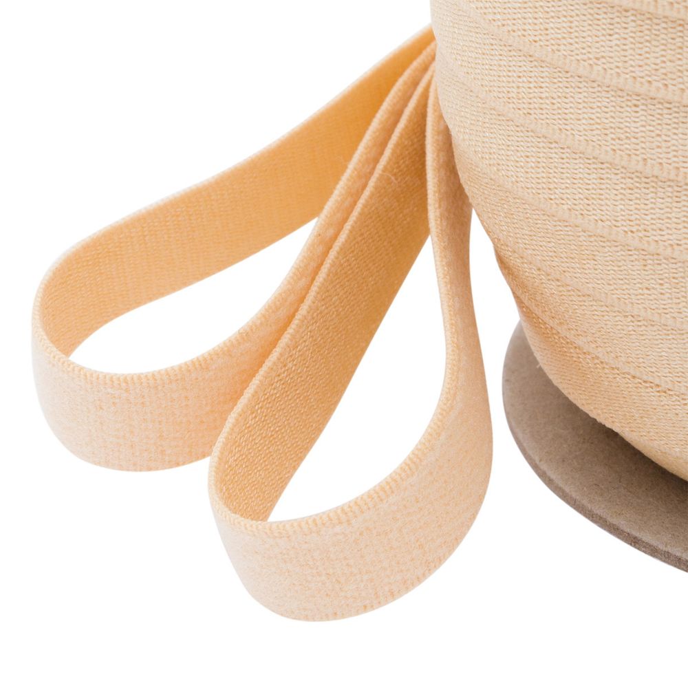 Резинка бельевая (бретелечная) 9.0 мм / 65.8 метров, беж