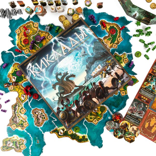 Игра настольная Киклады. Легендарное издание, Эврикус PG-17394