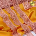Кружево эластичное (стрейч) 30 мм, L839, цв.154 розовый персик уп.50м, Kruzhevo