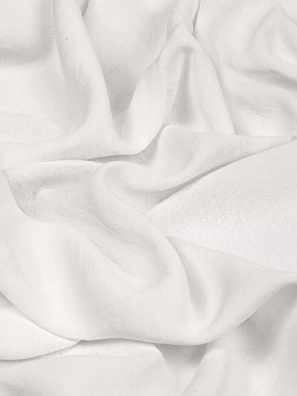 Лен Манго 160 г/м², 150 см / 25 метров, TBY.Mg.01, цв.белый