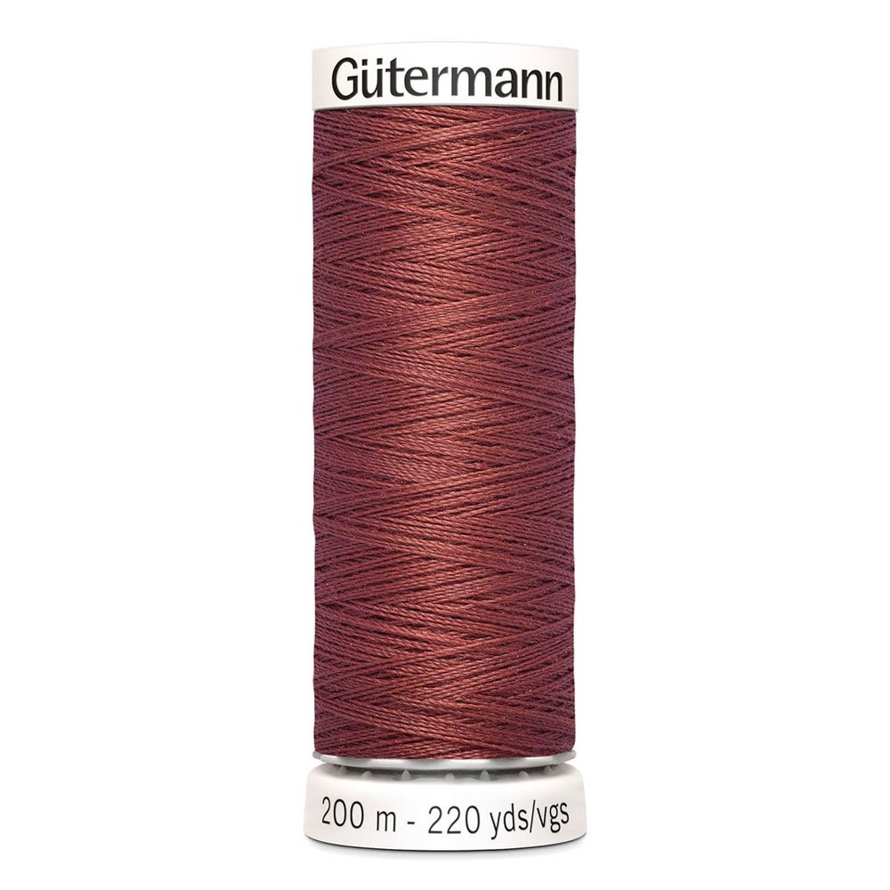 Нитки универсальные Gutermann Sew-all, 200м, 461 розово-серо-коричневый