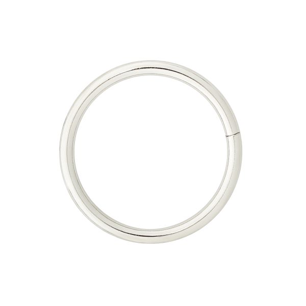 Кольцо разъемное металл in ⌀40 мм (44 мм внешн.), никель, 100 шт