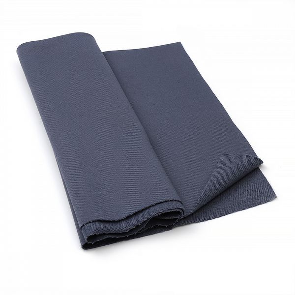 Футер с лайкрой 30/20 пенье петля (пл.240 гр/м²,) 50х50см ±2см джинс