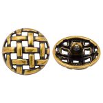 Пуговицы на ножке 28L=18 мм, металл, Bronze (бронза), 10 шт, MP11