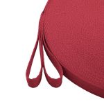 Тесьма (лента) киперная 15 мм / 50 метров, 3 г/м, 100% полиэфир, 27 красный