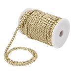 Шнур витой металлизированный 8мм / 18,29м, 182 золото