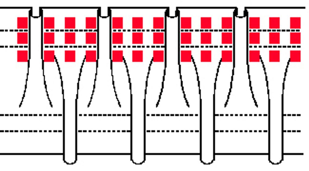 Лента (тесьма) шторная: сборка буфы (1:2) 100 мм / 50 метров, 4368, белый, OZ-IS 4368 P