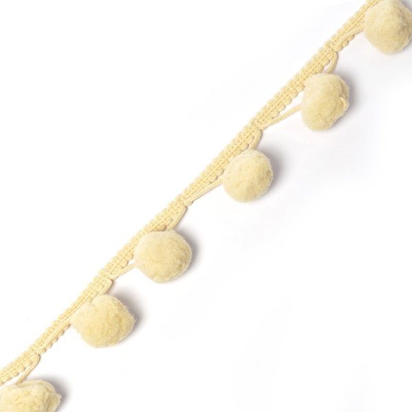 Бахрома отделочная 38.0 мм / 17 метров, цв.экрю