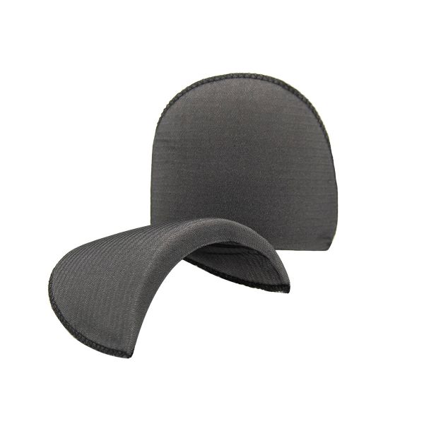 Плечевые накладки (подплечники) втачные 100х155х14 мм, черный, 50 пар