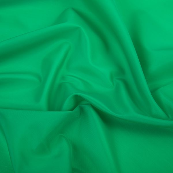 Ткань подкладочная (таффета) 180Т, 57 г/м², 500х152 см, 210 зеленый, Gamma 180Т