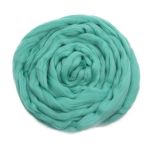 Шерсть для валяния мериносовая тонкая 100%, 100 гр. (411 мята)