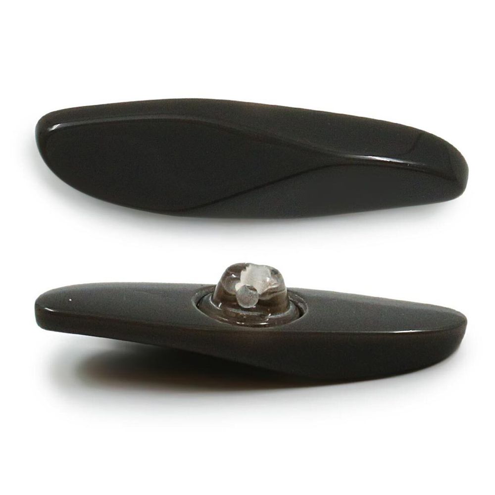 Пуговицы на ножке (3.01-203-45) (т.серый), Б25, 20 шт