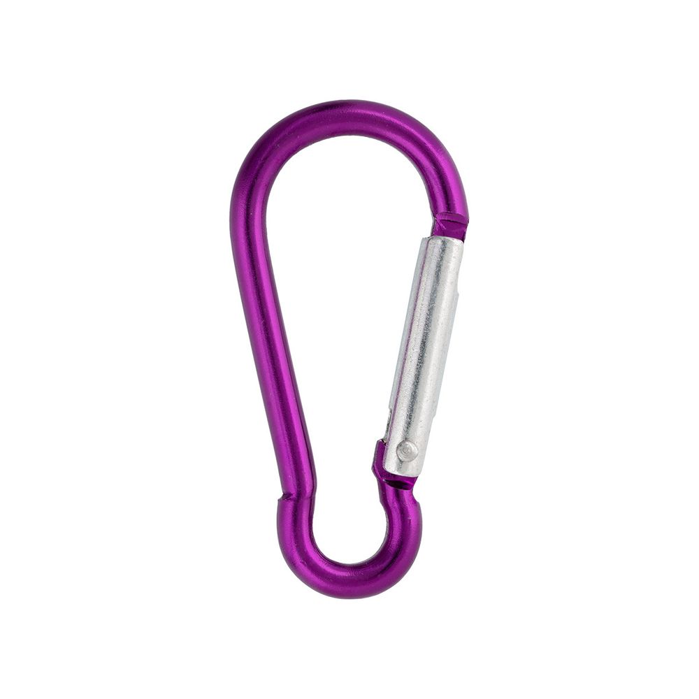 Карабин металл 15.0 мм (46х22 мм), 10 шт, 09 фиолетовый, Gamma GH 120/18/10