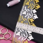 Кружево на сетке 80 мм, 9м