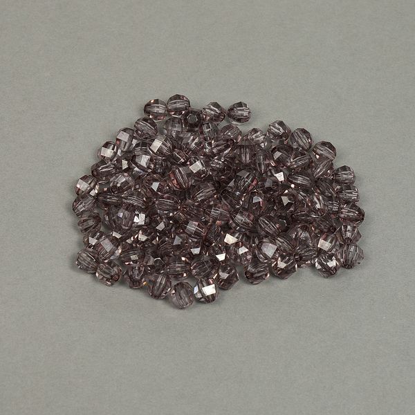 Бусины акрил ⌀10 мм, цв.20 серый, уп.500 г, Magic4Hobby