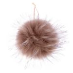 Помпоны декоративные енот, 1 шт, 01 бежевый, Gamma POFM-02