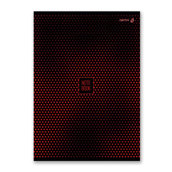 Тетрадь ученическая общая, выборочный лак, A4 48 л. на скобе 65 г/м², белизна 100 %, 6 шт, клетка, 01344 Точки зрения, Светоч Т153