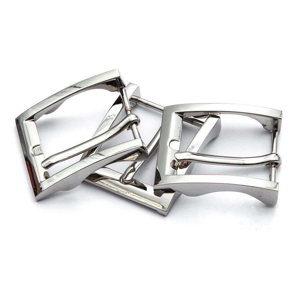 Пряжка ременная металл 35.0 мм (45х52 мм), никель, MR99, 3 шт