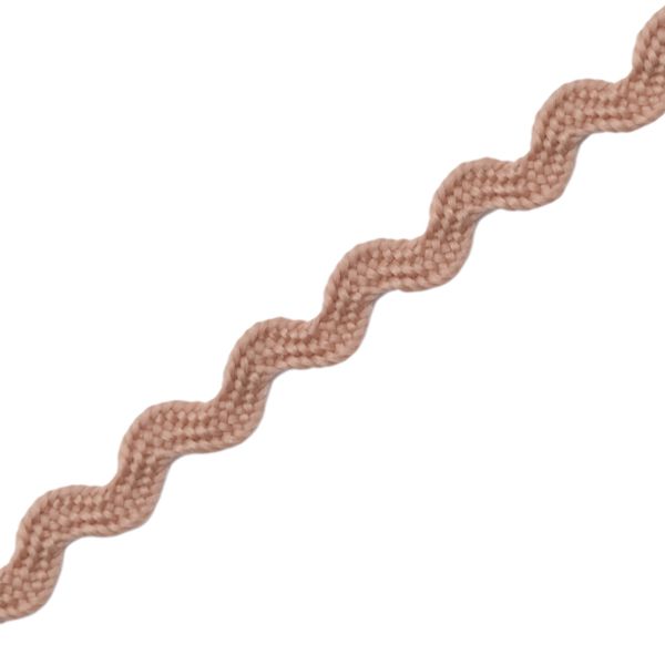 Тесьма вьюнчик, 3 мм, 30 метров (бежевый), 30 метров