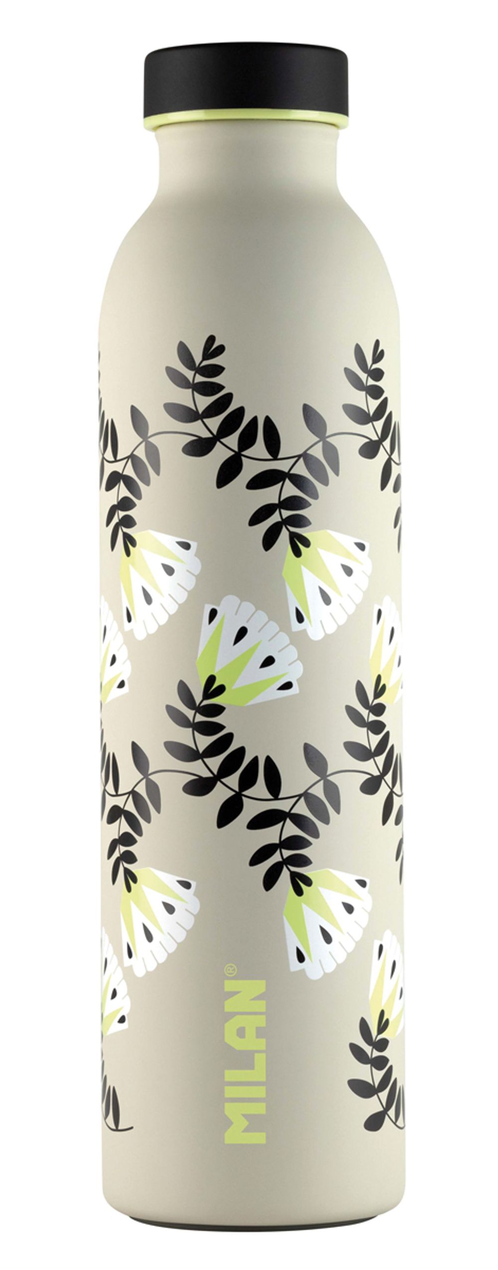 Бутылка металлическая для напитков 591 мл, Milan Wallpaper special series 643020WP