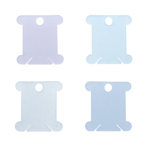 Бобины для мулине 3.7 см, 4 см, 20 шт, ассорти, Gamma LB-20