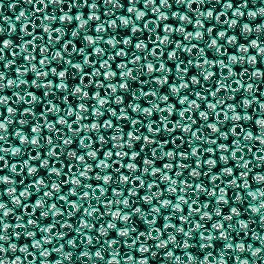 Бисер Preciosa solgel металлик 10/0 (2.3 мм), круг.отв., 500гр, 331-19001-10/0-18558