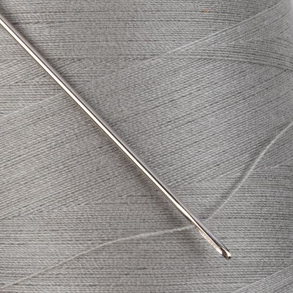 Нитки универсальные Nitka 40/2, 4570 м (5000 ярд) / 1 кат., 366 св.серый