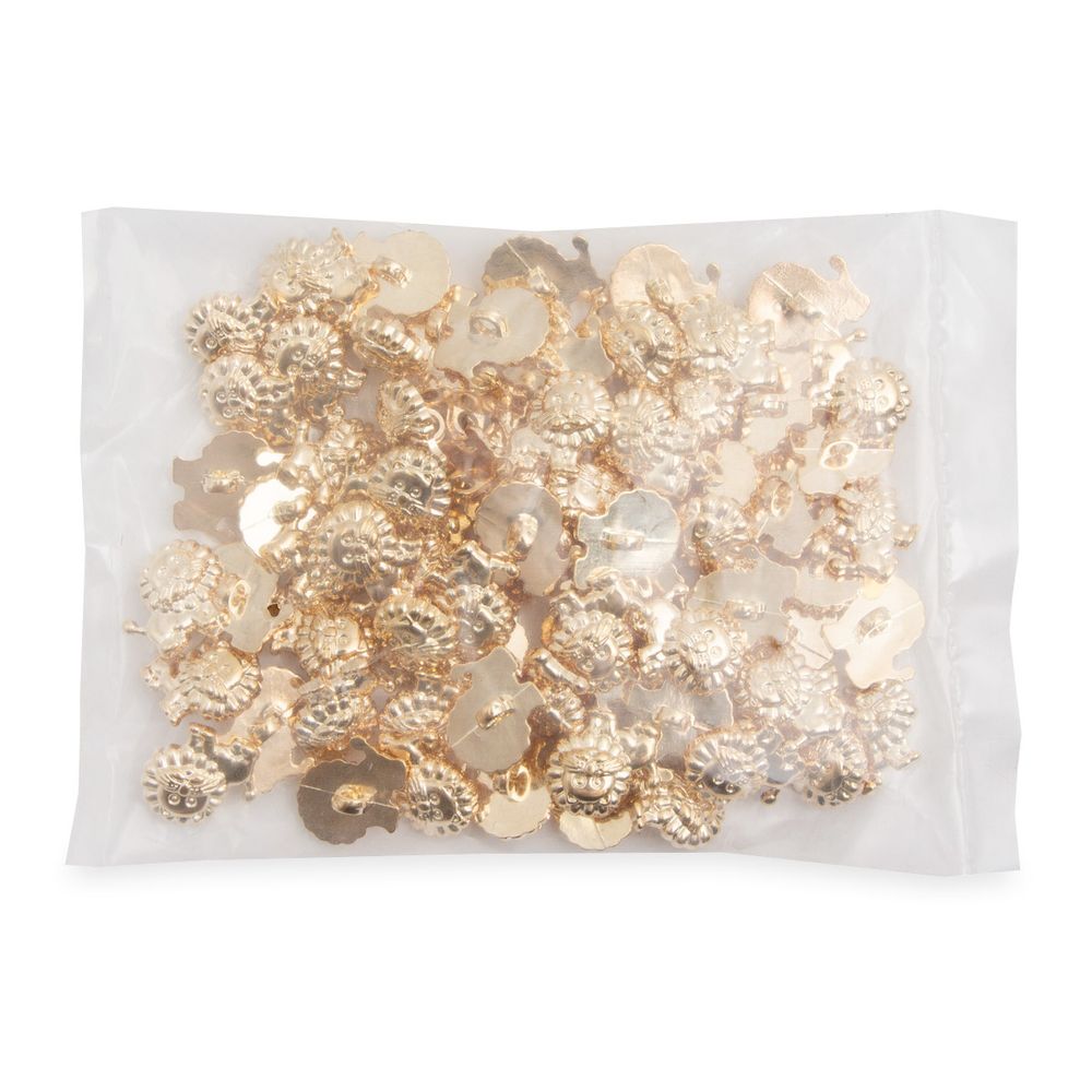 Пуговицы детские Лев (57976) 18мм (G), 72 шт