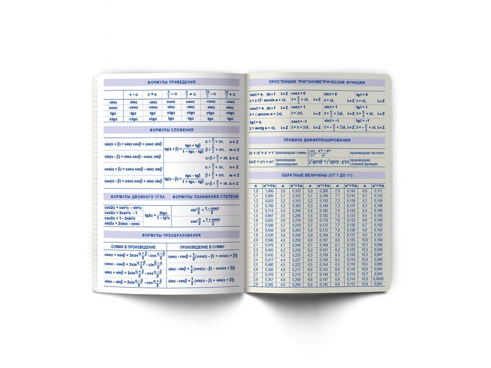 Комплект тетрадей со справочным материалом Линия успеха, софт тач ламинация + тиснение фольгой, A5+ 48 л. 12 шт, на скобе 65 г/м², белизна 100 %, клетка/линия, 01051 12 предметов, Светоч 48К35