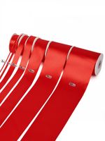 Лента атласная 1-сторонняя 20.0 мм / 22.5±1 метра, 3095 красный, Magic4Hobby