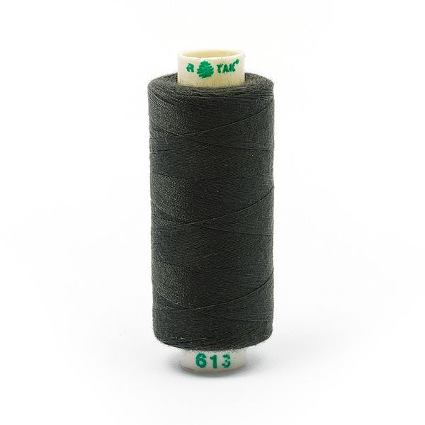 Нитки швейные бытовые Dor Tak 40/2, 366 м / 10 кат., 613 серый