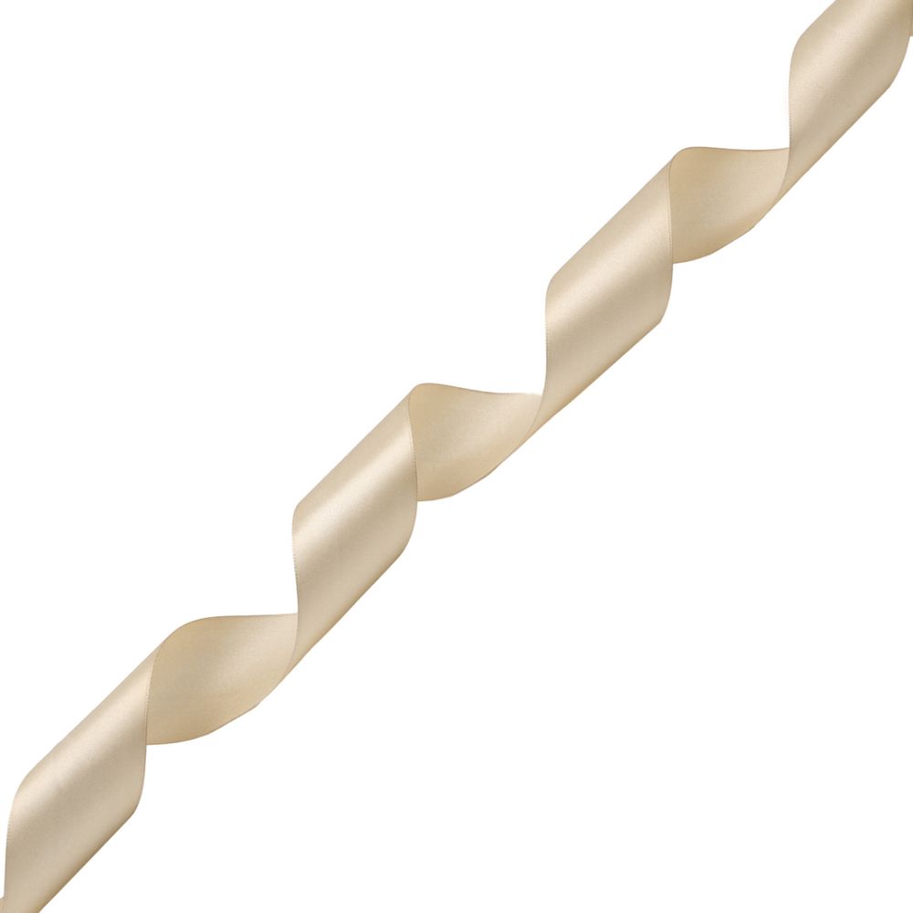 Лента атласная 1-сторонняя 50.0 мм / 22.86±1 метров, 068 бежевый, Globus