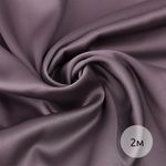 Шелк Армани 90 г/м², 150 см / 2 метра TBYArm-138 цв.138 лиловый-капучино