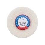 Нитки швейные Euron mH 40/2, 5000 ярд, 1128 молочный, 1 катушка