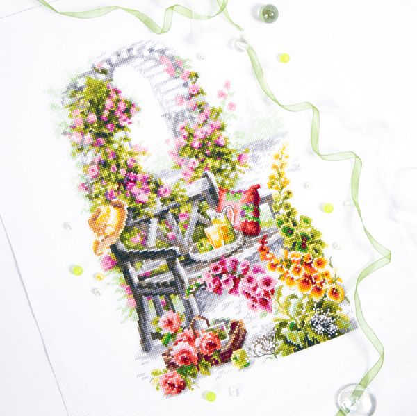 Набор для вышивания нитками Чудесная игла, Укромный уголок, 18х28 см